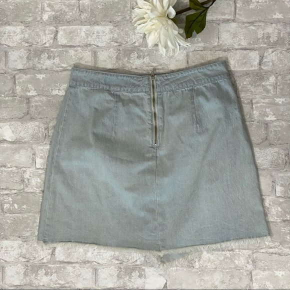 Minkpink Fringe Jean Mini Skirt 🎉HOST PICK🎉 - Picture 11 of 16